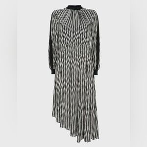 Mint Velvet Asymmetric Midi Dress